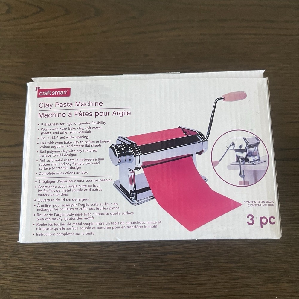 Craftsmart Premium Clay Pasta Machine 3‎ PC - Picture 8 of 9